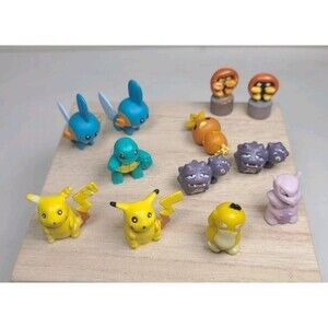 Pokemon Mini Micro Figures Lot Of 12 Toys Collectible